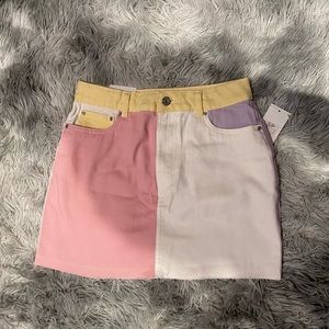 Brand new size small denim skirt